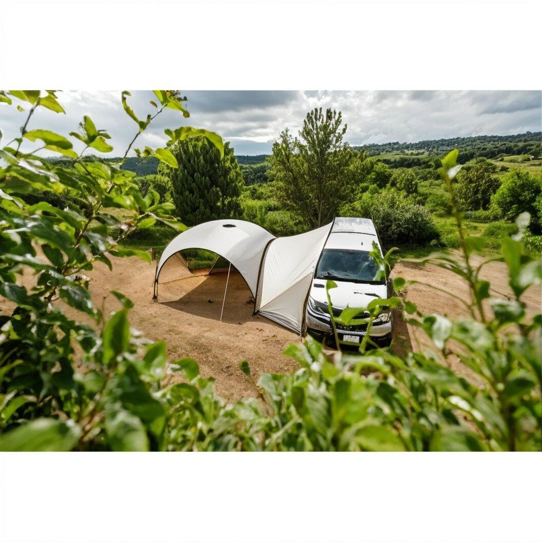 Coleman Shelter Connector: prosty łącznik vana z pawilonem