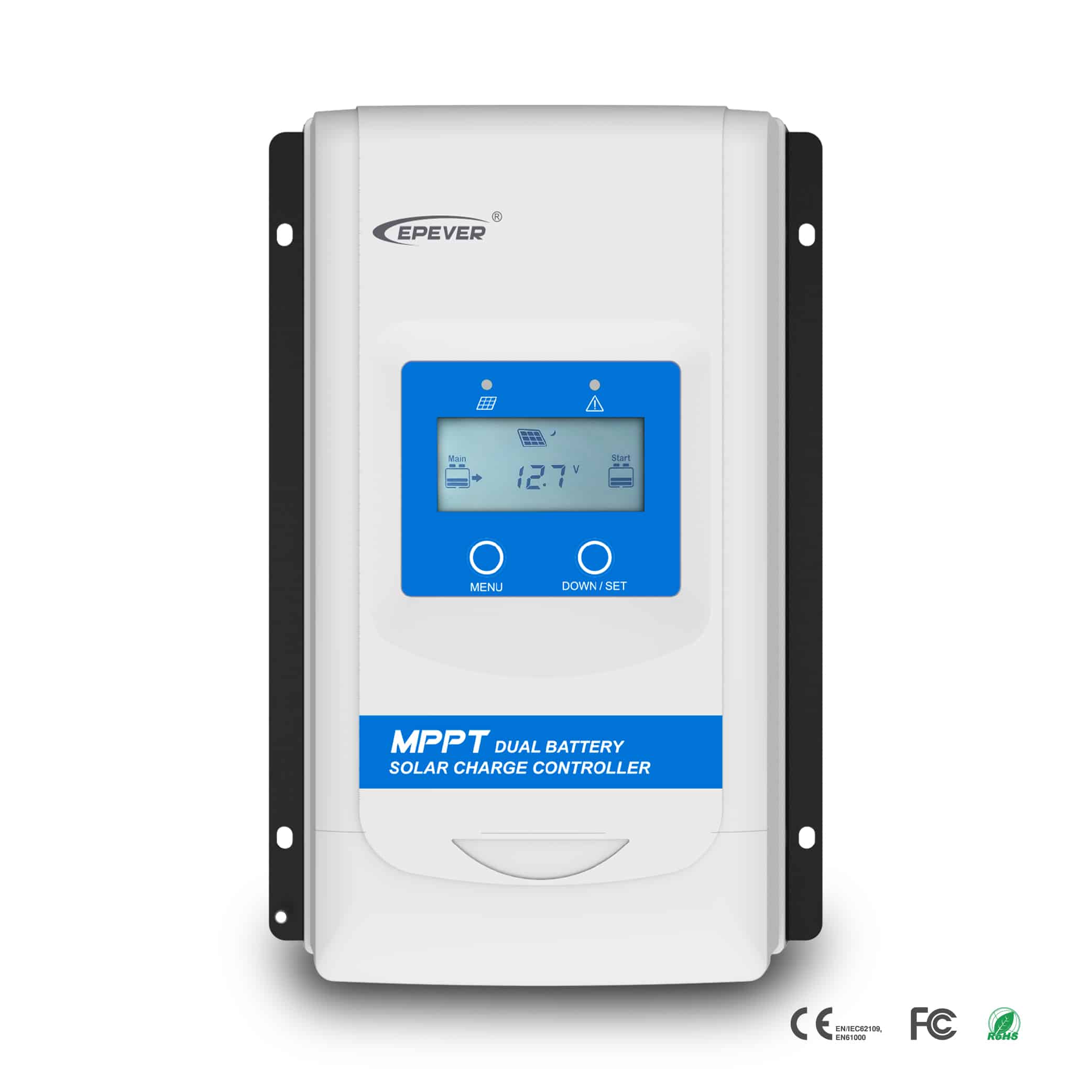 EPEver DuoRacer - kontroler MPPT do ładowania dwóch akumulatorów w kamperze
