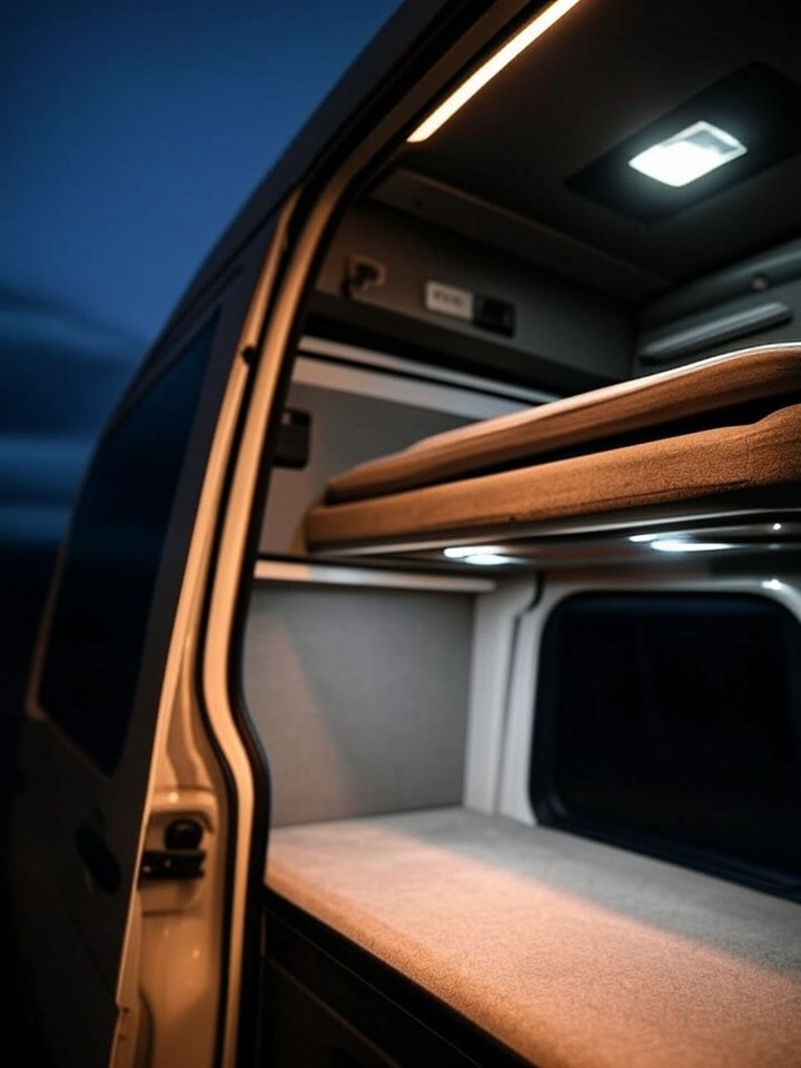 Oświetlenie LED w kamperze – kompleksowy przewodnik