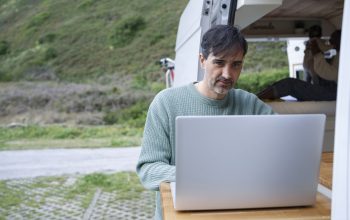 Praca zdalna z kampera