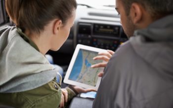 nawigacja GPS kamper aplikacje mapy