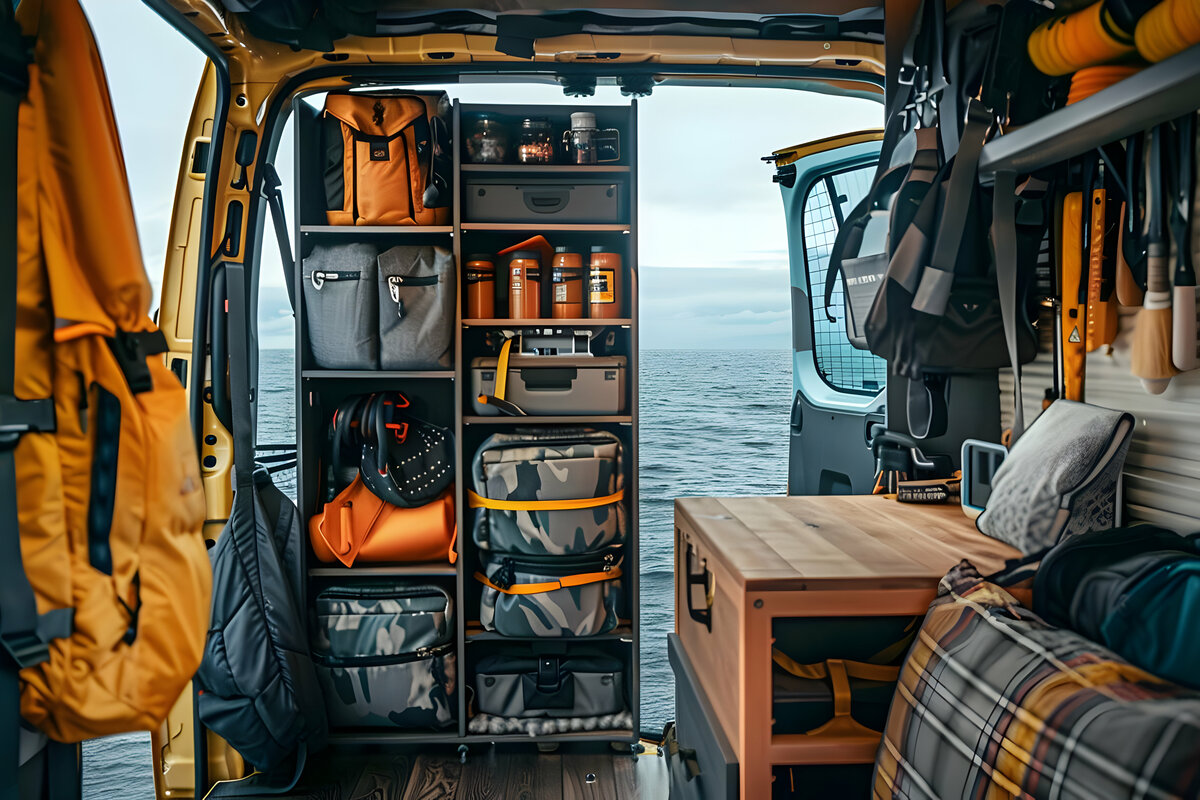 Organizery i schowki w kamperze – maksymalne wykorzystanie przestrzeni