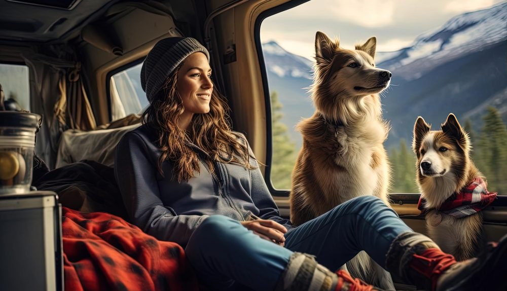 Podróż kamperem z psem za granicę - przepisy i porady