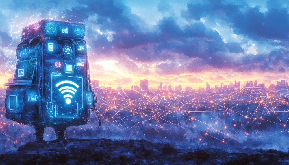 Sieć Starlink w kamperze - internet z kosmosu